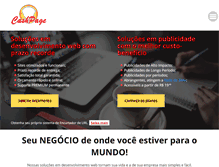Tablet Screenshot of clubedossites.com.br